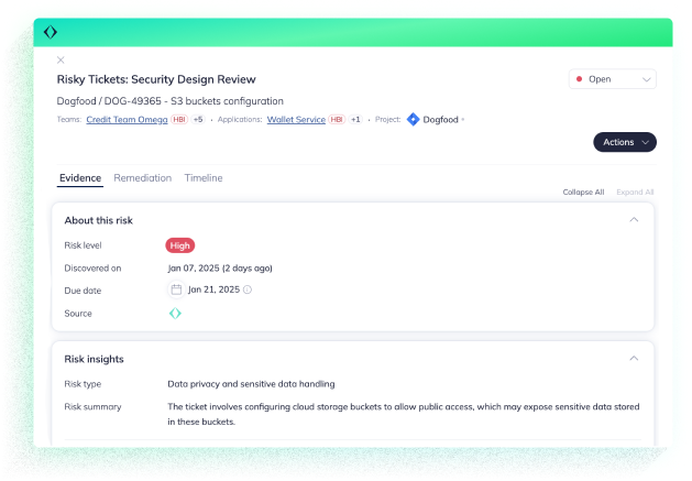 Open platform app inventory & risk assessment

